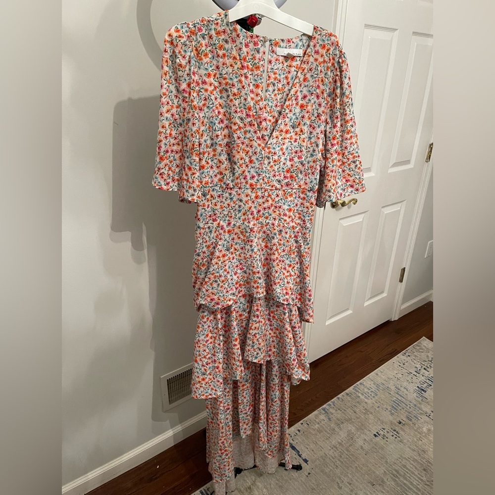 Floral High Low Dress